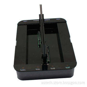 2-bay SATA HDD docking station, double dual 2.5/3.5-inch SATA to USB 3.0
